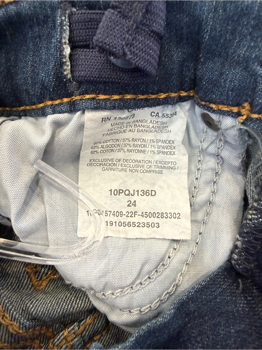 Wrangler Kids Blue Denim Jeans - Picture 3 of 4